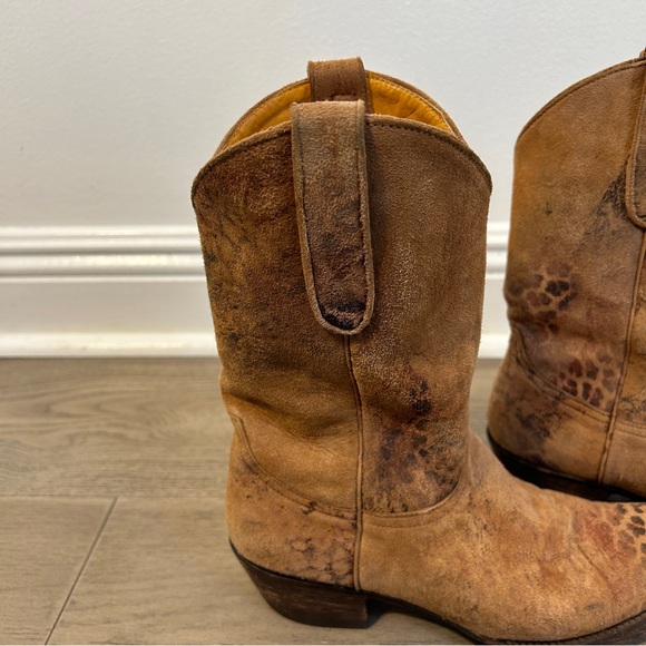Old Gringo Leopardito Women's Cowboy Boots - Size 8 B - Picture 3 of 13